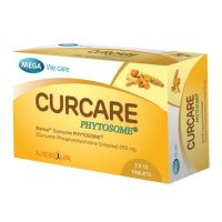 Mega We Care Curcare 30 tablets เคอร์แคร์ 30 เม็ด [1กล่อง] ขมิ้นชัน