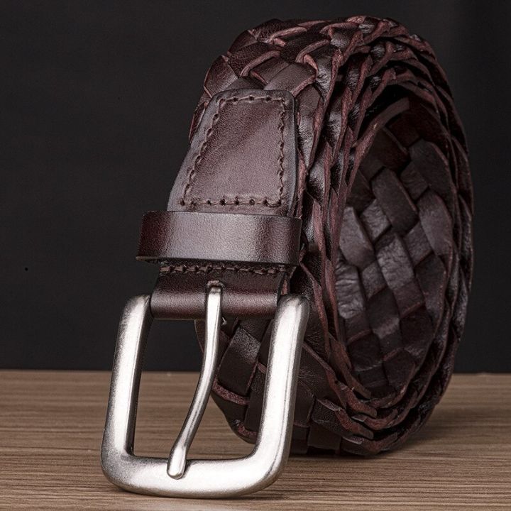 2023-men-full-grain-genuine-leather-belt-with-knitting-design-woven-genuine-leather-belts
