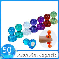 50pcs Push Pin Magnets Office Thumbtack Strong Neodymium Cones Magnet pinboard Chess Magnetic Push Pins School Home Tools