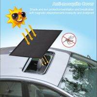 hot【DT】 Car Anti-Mosquito Net Sunshade Dustproof Sunroof UV Protector Curtain