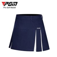 PGM Girls Golf Skirt Summer Sports Anti-floating Skirts Elastic Belt A-line Skirt QZ091