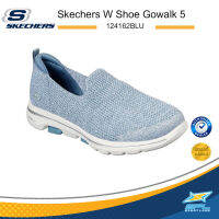 Skechers รองเท้าผ้าใบ รองเท้าแฟชั่น WOMEN Shoe Gowalk 5 124162BLU /124162BKW (2795)