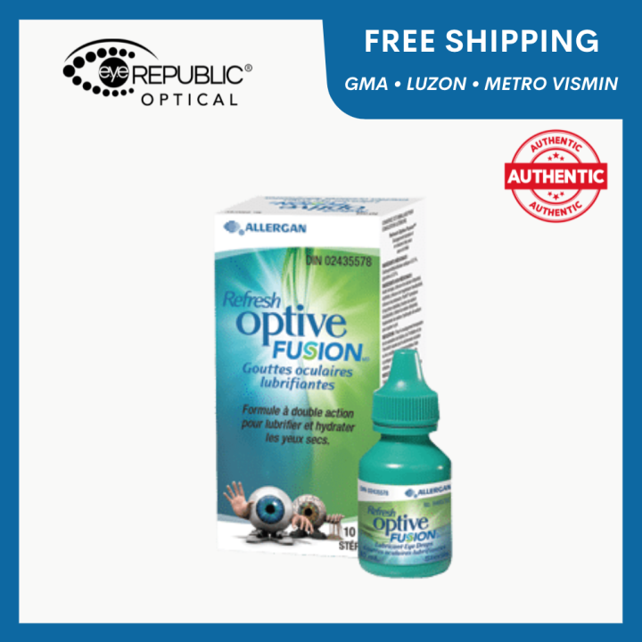 OPTIVE Fusion Lubricant Eye Drops 3ml / 10ml EYE Republic Optical