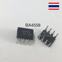 BA4558 8ขา Dual Operational Amplifier ใหม่แท้ อะไหล่วงจรอิเล็กทรอนิกส์ อะไหล่วงจรอิเล็คทรอนิกส์