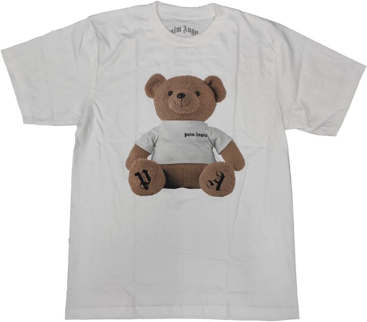 palm-angels-เสื้อยืด-คอกลม-แขนสั้น-แฟชั่น-หมี-ปาล์ม-แองเจิ้ล-teddy-bear-unisex