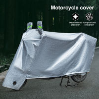 ฝาครอบรถจักรยานยนต์กันน้ำ Moto Rain Cover กันฝุ่น UV ป้องกันกลางแจ้งในร่ม Motocross Scooter Motorbike Cover All Season