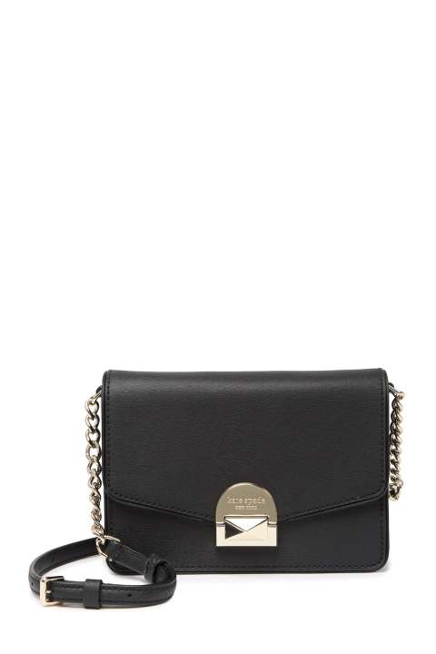 Túi Xách Nữ Kate Spade New York Neve Leather Crossbody Bag Black 