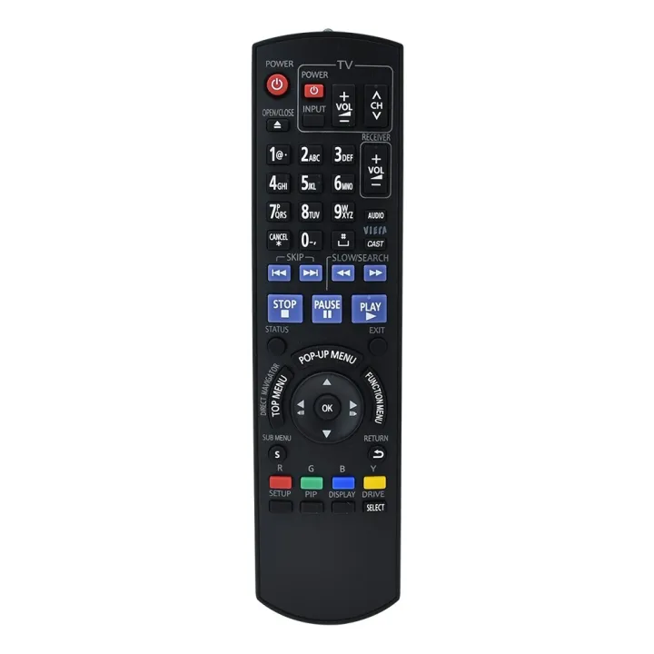 NEW Remote control For Panasonic BLURAY DISC PLAYER N2QAYB000508 DMP