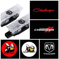 LED Car Door Logo Light Projector Emblem Ghost Shadow Welcome Light Car lights For Dodge Challenger SRT Demon Scat Pack Charger