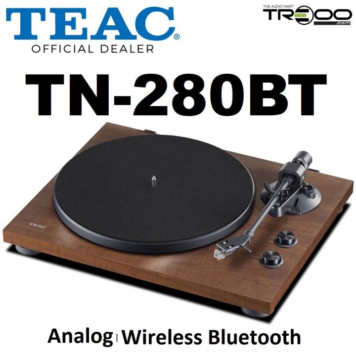 TEAC TN-280BT Wireless Bluetooth Fully Manual Belt-Drive Stereo