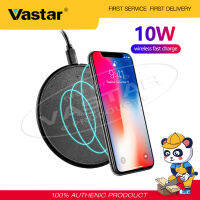 Vastar 10 วัตต์ชาร์จไร้สายได้อย่างรวดเร็วสำหรับSamsung Galaxy S10 S20 S9 หมายเหตุ 10 9 USB Qiแผ่นชาร์จสำหรับiPhone 11 Pro XS Max XR X 8 พลัส