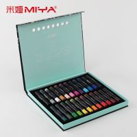 phc8 ชุดระายสี สีน้ำ สีโปสเตอร์ อย่างดี สีฝุ่น สีเทียน สีชอ MIYA Himi ดินสอสีน้ำมันพาสเทลเกรดศิลปิน - 12/24/36 สี/Miya Artist Grade Oil Pastel Crayon - 12/24/36 Colors