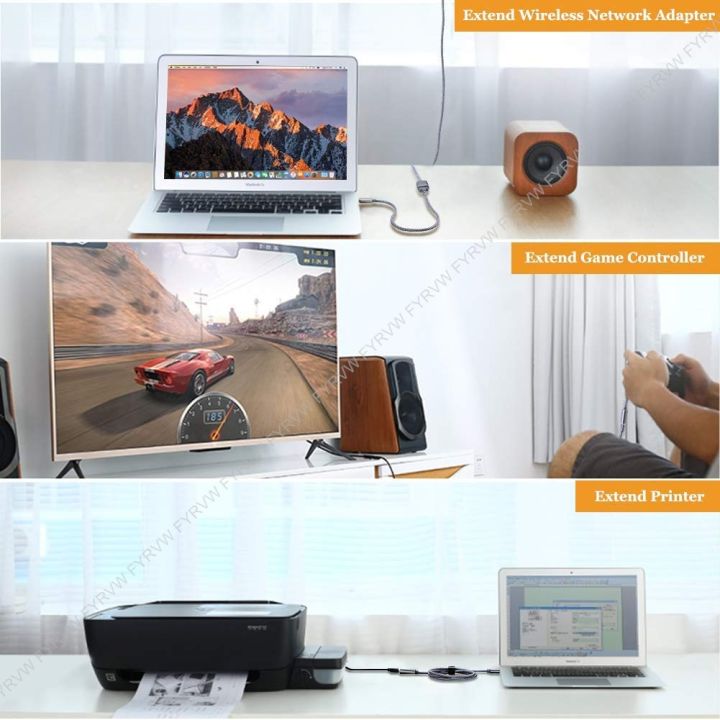 chaunceybi-usb-extender-cable-10gbps-extension-usb3-2-usb3-0-flash-drive-for-webcam-gamepad-data-hub-cord