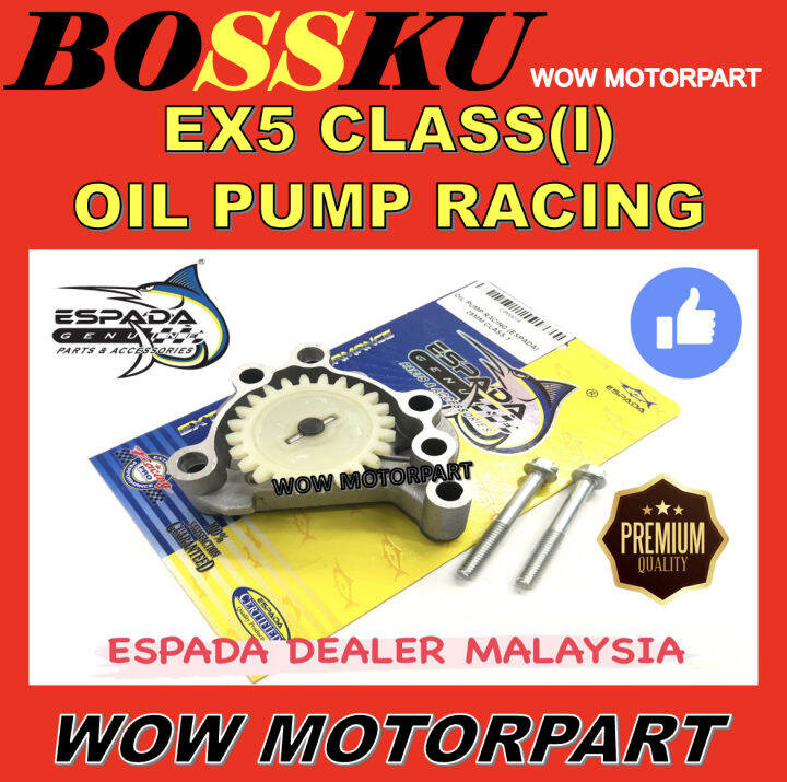 EX5 CLASS 1 RACING OIL PUMP ESPADA EX5C1 CYLINDER OIL PUMP RACING