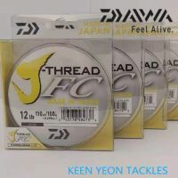 hongweo Daiwa J-THREAD สายเบ็ดตกปลา ฟลูออโรคาร์บอน 100%