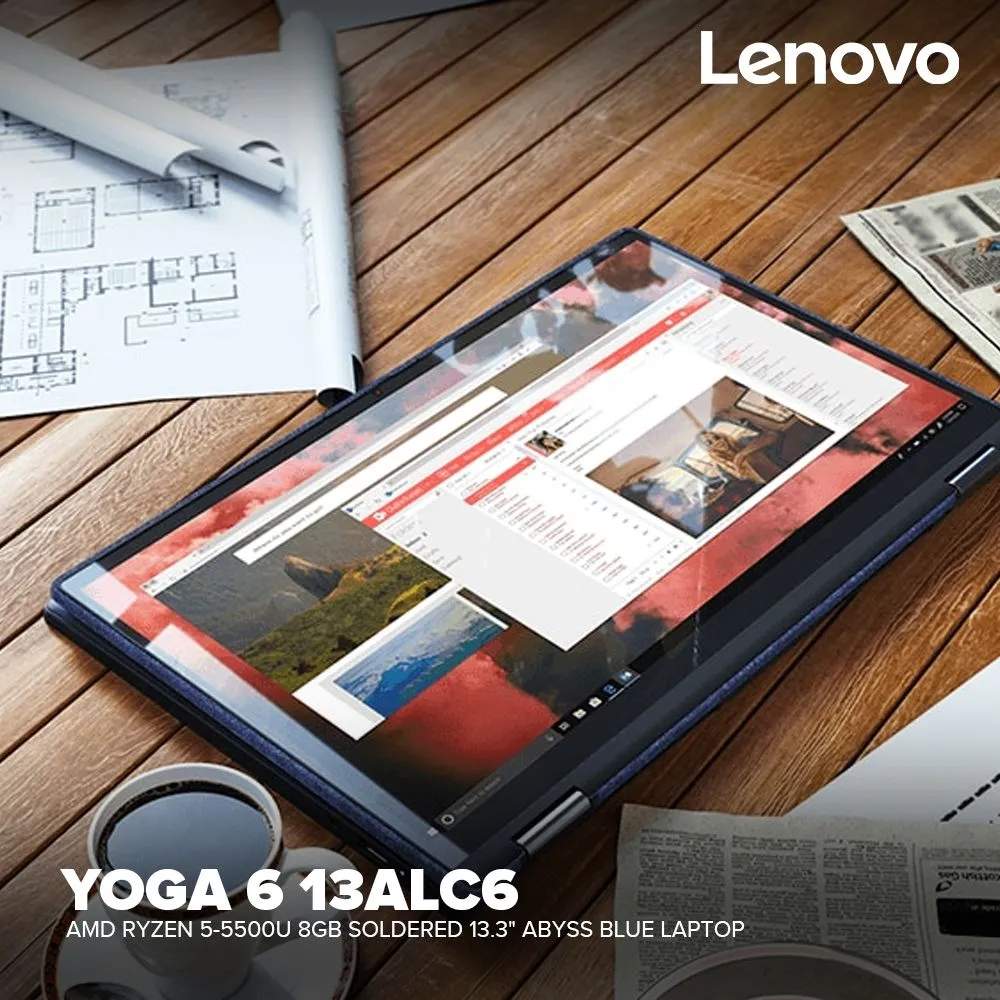 LENOVO YOGA 6 13ALC6 AMD Ryzen 5-5500U 8GB LENOVO YOGA 6 13ALC6 AMD Ryzen 5-5500U 8GB