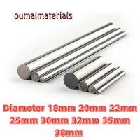 1pcs Shaft Linear RC 304 Stainless Steel Rod 18mm 20mm 22mm 25mm 30mm 32mm 35mm 38mm Bar Rail Round Shafts Rods Length 100mm