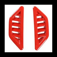 yonggax Red Dashboard Side Air Outlet Trim Air Conditioner Grille for Toyota 86 Subaru BRZ 2012-2020