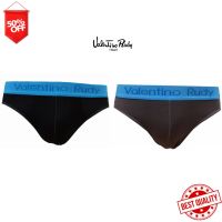 AB VALENTINO RUDY VB2-N212  PACK 1ตัว กางเกงในขอบยางทอ micro modal 93.4% roica 6.6% มี 2 สี เทา ดำ men underwear ส่งฟรี