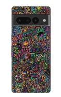 เคสมือถือ Google Pixel 7 Pro ลายศิลปะไซคีเดลิค Psychedelic Art Case For Google Pixel 7 Pro