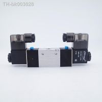 ☽▨ GOGOATC Pneumatic solenoid valve 3V220-06 3V220-08 Port 1/8 quot; 1/4 inch 24V 12V DC 3/2 way control valve double coil