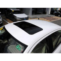 RD PVC Glossy หลังคารถสติกเกอร์ฟิล์มไวนิลจำลอง Panoramic Sunroof ฟิล์มป้องกันครอบคลุม