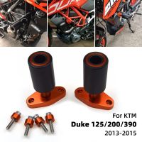 สำหรับ KTM Duke 125 200 390กรอบรถจักรยานยนต์สไลเดอร์ล้มตัวป้องกันยามรุกกันชนด้านข้าง CNC Duke390 Duke200 Duke125