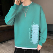 Áo sweater logo HUSTLE 4MENHCM AO TOP NAM 90000206