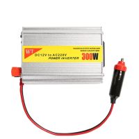 ตัวแปลงไฟรถเป็นไฟบ้าน POWER Inverter 300w. DC TO AC 300W DC 12V to AC 220V with Connection Kit