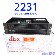 Giá Sốc lọc tiếng âm thanh dbx 2231 - lọc xì Equalizer dbx 2231 +TẶNG thumbnail