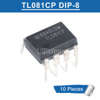 10ชิ้น TL081CP DIP8 TL 081 CP DIP TL081 DIP-8 JFET อินพุตชิป OP AMP ใหม่ดั้งเดิม