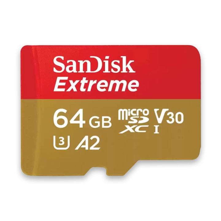 sandisk-extreme-microsdxc-sqxah-64gb-เมมโมรี่การ์ด-รับประกันสินค้าตลอดอายุการใช้งาน