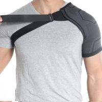 ☢ Shoulder Support Stability Brace Compression Sleeve Strap Wrap for Rotator Cuff Dislocated Joint Pain Sprain Soreness Bursitis