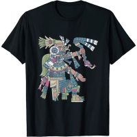 Tlaloc Aztec God Of Rain ขนาดใหญ่พิมพ์ T เสื้อ Tumblr Ulzzang ผู้ชาย Unisex T เสื้อเสื้อยืดแขนสั้น Tees เสื้อญี่ปุ่นคุณภาพสูง