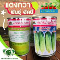 เมล็ดพันธุ์ แตงกวา อัคนี (ตะวันต้นกล้า) 25g  หนามน้อย สีขาวนวล ผลทรงกระบอก ผิวเรียบ  เนื้อแน่นหนา กรอบ ไส้ผลเล็ก