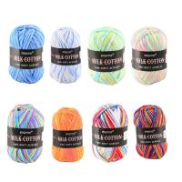 【CC】 TPRPYN 8Pc 50g 120M Baby Cotton Yarn Crochet Knitting Wool Hand Knitted to Knit Blanket crocheted thread