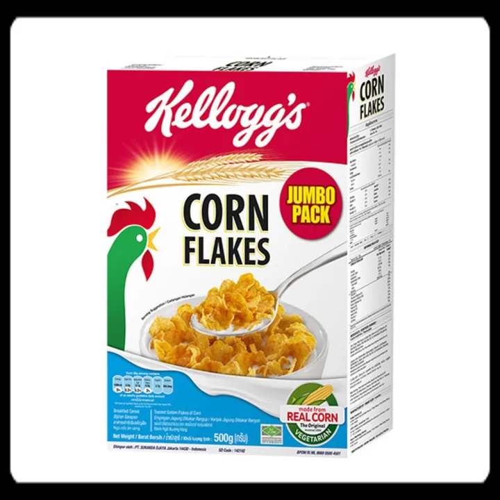 Kellogg's Corn Flakes Jumbo Pack 500g | Lazada PH