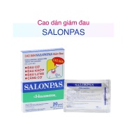 Cao dán giảm đau Salonpas hộp 20 miếng