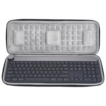 Geekria Keyboard Carrying Case Replacement for Logitech MX Keys Mini K