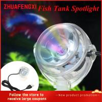 ไฟสปอตไลท์ LED หลากสีของ ZHUAFENGXI USB ไฟตู้ปลา LED ตู้ปลาไฟดำน้ำ