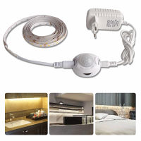 SMD2835 Waterproof LED Strip Motion Sensor Light Tira LED 220V to 12V Auto ONOFF Flexible Neon Tape 1M 5M Ledstrip Power Supply