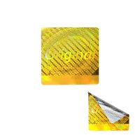 New Gold Holographic Tamper proof sticker warranty Invalid Laser label Original security sealed 20X20mm self-adhesive label Stickers Labels