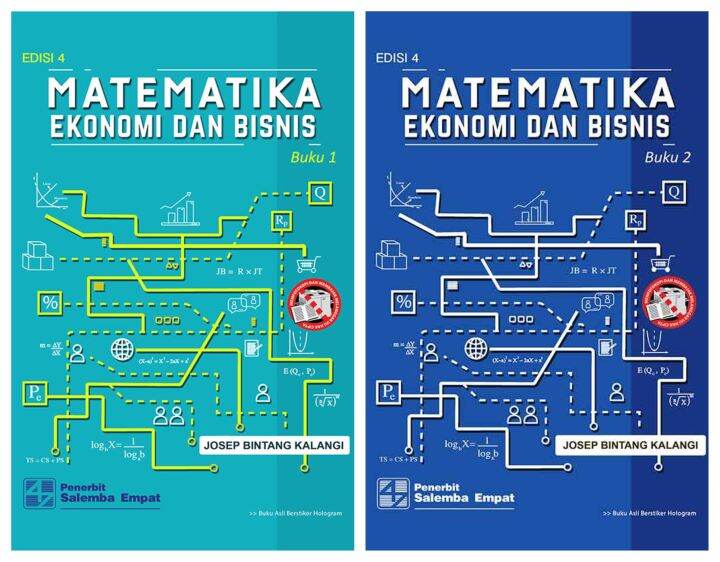 Paket 2 Buku Matematika Ekonomi Dan Bisnis Edisi 4 Buku 1 - 2 - Josep ...