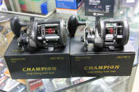 CHAMPION ARCTICA รอกเบทจิ๊กกิ้งสปูลโลหะมีตัวเกลี่ยสาย ใช้งานง่าย