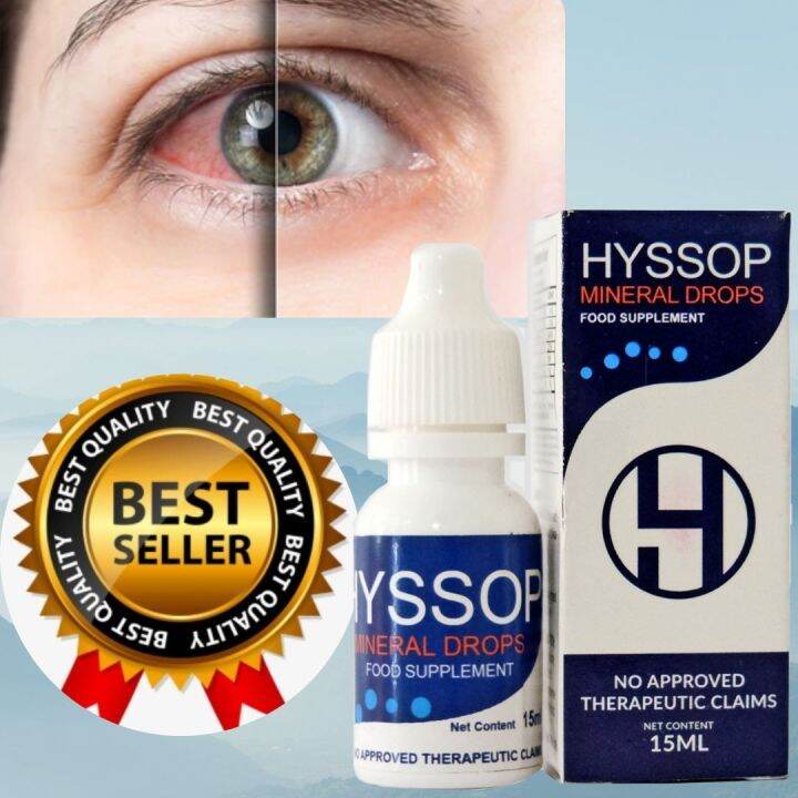 Hyssop EyeDrops Infection Itchy Eyes Protection Dry Eyes Retinal