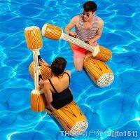 hot【DT】☏✓✧  Outdoor Beach Pool Inflatable Rings men Swim Log Stick Set water sports