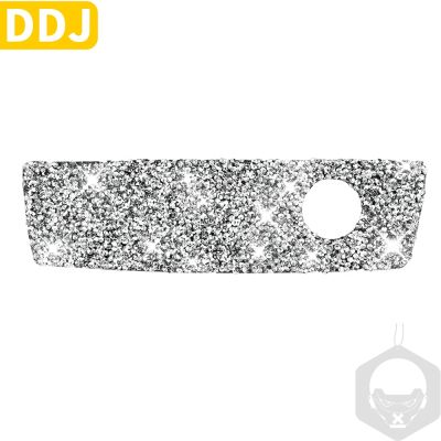 huawe For Dodge Challenger 2008-2014 Bling Crystal Interior Glove Box Handle Sticker Modification Decoration Car Accessories