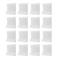 100Pcs Clear Plastic Label Holders for Wire Shelf Retail Price Label Holders Merchandise Sign Display Holder (6 x 4 cm)