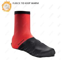 Raudax 2023 Winter Thermal Fleece Cycling Shoe Cover Outdoor Riding Shoe Cover MTB Bike Bicycle Overshoes Warm Cubre Ciclismo Rain Boots