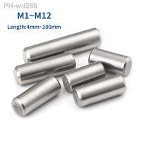 M1 M1.5 M2 M2.5 M3 M4 M5 M6 M8 M10 M12 304 Stainless Steel Cylindrical Pin Locating Dowel Fixed Shaft Solid Rod 4 120mm